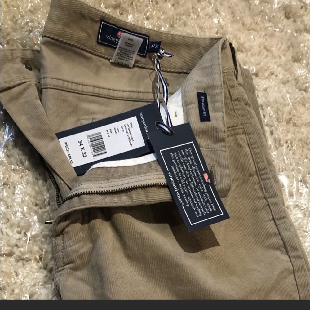 NWT: Straight Fit Corduroy from Vineyard Vines